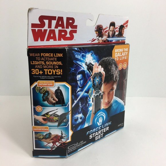 Star Wars Force Link Starter Kit Set Kylo Ren Action Figure Disney Wearable New - Picture 7 of 12